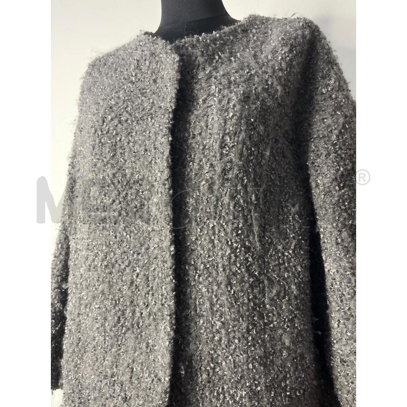 CAPPOTTO DONNA ARMANI COLLEZIONI GRIGIO BOUCLE + SCIARPA | Mercatino dell'Usato Roma cinecitta' 2
