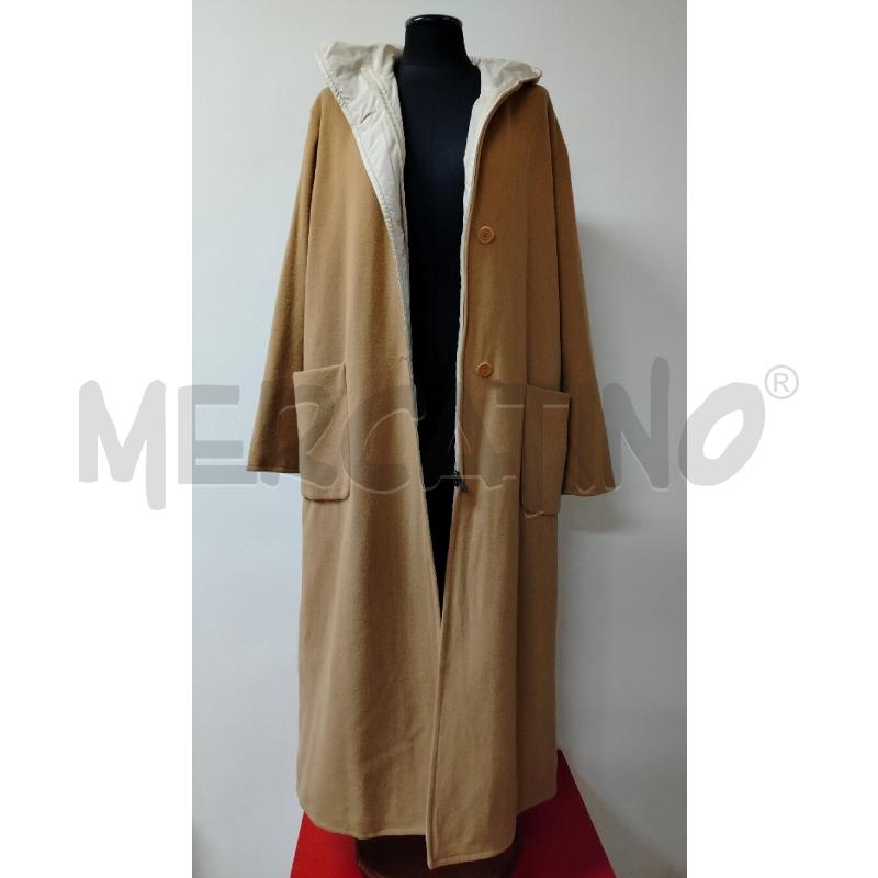CAPPOTTO DONNA LES COPAINES CAMMELLO INT AVORIO | Mercatino dell'Usato Roma cinecitta' 1