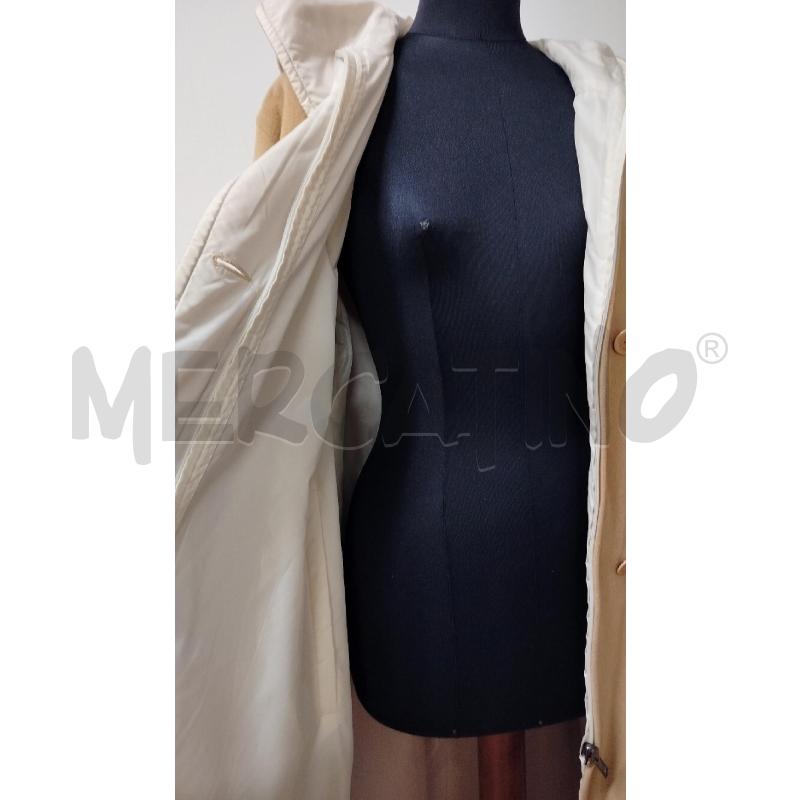 CAPPOTTO DONNA LES COPAINES CAMMELLO INT AVORIO | Mercatino dell'Usato Roma cinecitta' 2