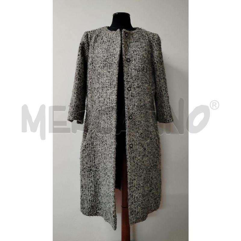 CAPPOTTO DONNA MAXMARA GRIGIO MELANGE | Mercatino dell'Usato Roma cinecitta' 1