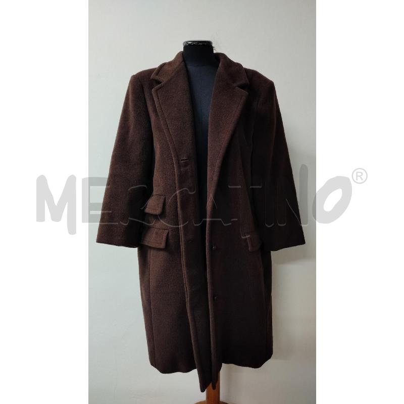 CAPPOTTO DONNA SPORTMAX MARRONE SCURO  | Mercatino dell'Usato Roma cinecitta' 1