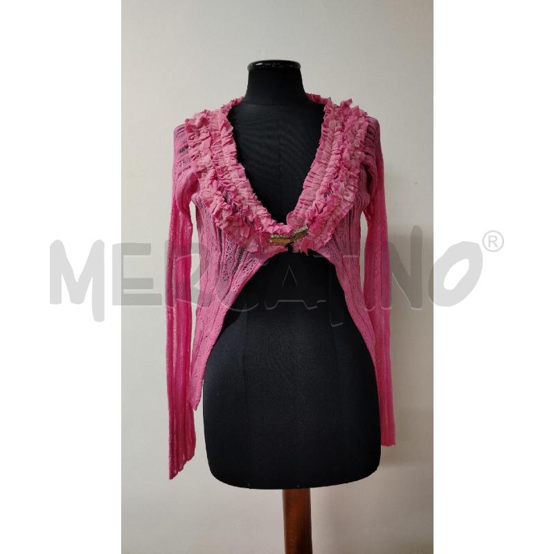 CARDIGAN DONNA BLUGIRL ROSA ROUCHES | Mercatino dell'Usato Roma cinecitta' 1