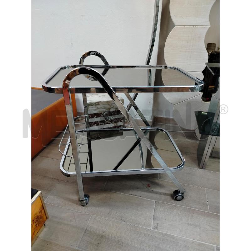 CARRELLO 2RIP SPECCHIATI CON RUOTE IN ACCIAIO | Mercatino dell'Usato Roma cinecitta' 1
