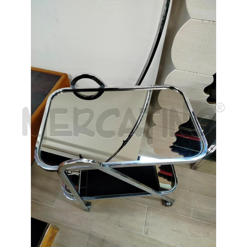CARRELLO 2RIP SPECCHIATI CON RUOTE IN ACCIAIO | Mercatino dell'Usato Roma cinecitta' 2