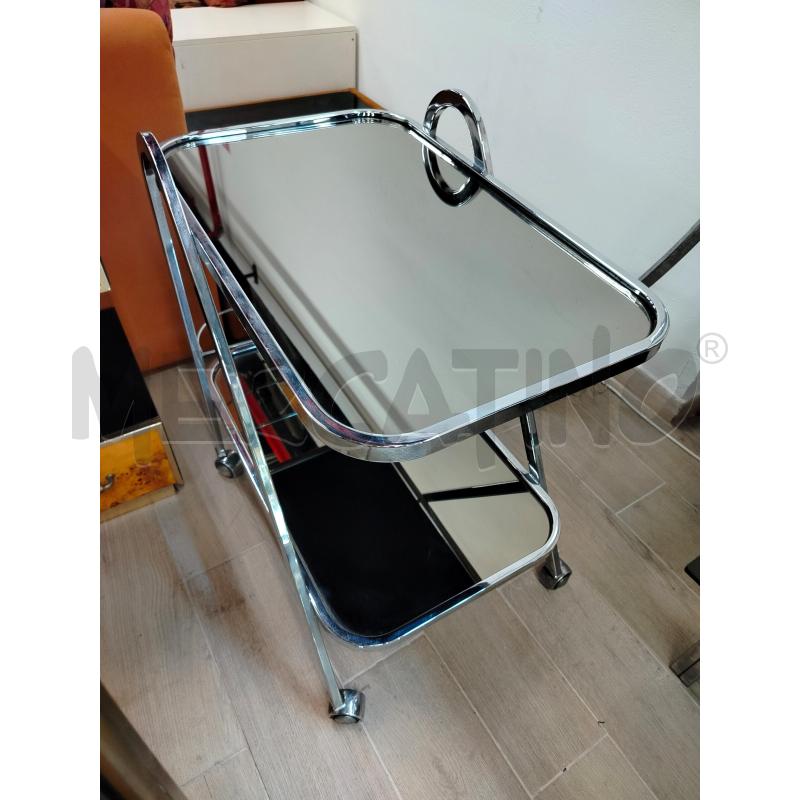 CARRELLO 2RIP SPECCHIATI CON RUOTE IN ACCIAIO | Mercatino dell'Usato Roma cinecitta' 3