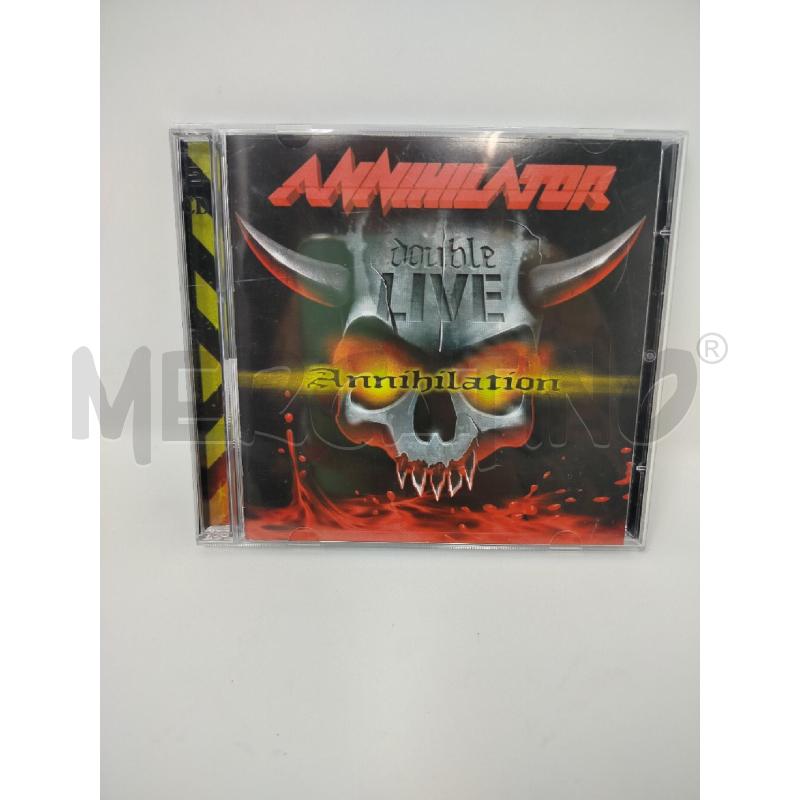 CD ANNIHILATOR DUBLE LIVE ANNIHILATION | Mercatino dell'Usato Roma cinecitta' 1