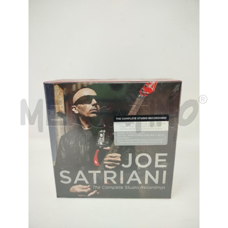 CD BOX JOE SATRIANI THE COMPLETE STUDIO RECORDINGS  | Mercatino dell'Usato Roma cinecitta' 1