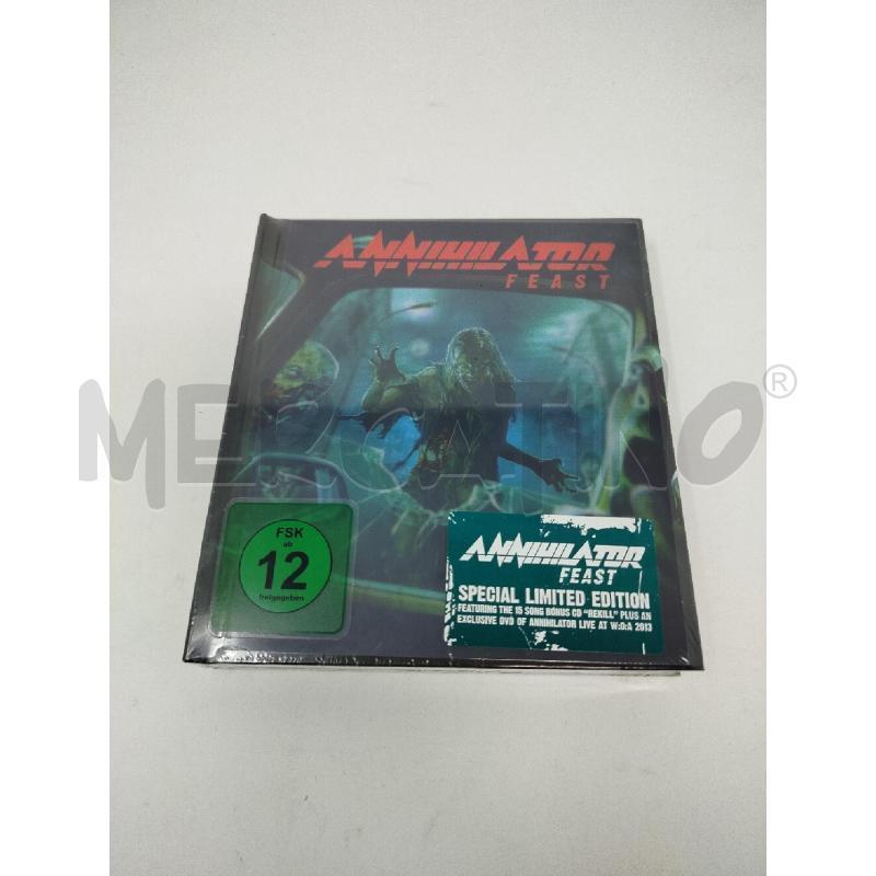 CD+DVD ANNIHILATOR FEAST ED SPEC | Mercatino dell'Usato Roma cinecitta' 1