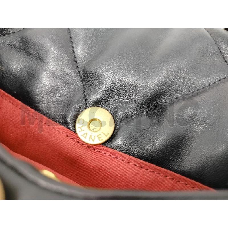 CHANEL 19 BLACK LAMBSKIN BICOLOR CHAIN | Mercatino dell'Usato Roma cinecitta' 5