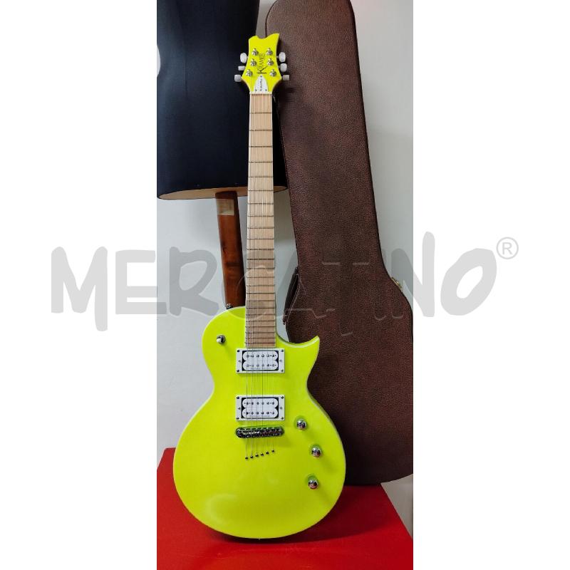 CHITARRA ELETTRICA KRAMER ASSAULT PLUS FLUORESCENT GREEN | Mercatino dell'Usato Roma cinecitta' 1