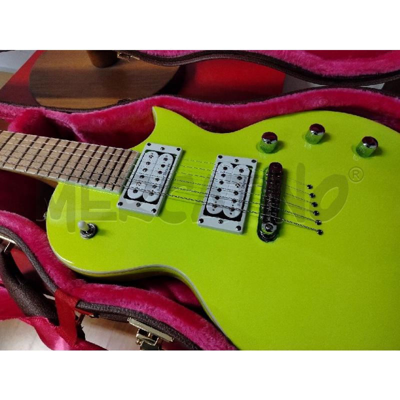 CHITARRA ELETTRICA KRAMER ASSAULT PLUS FLUORESCENT GREEN | Mercatino dell'Usato Roma cinecitta' 2