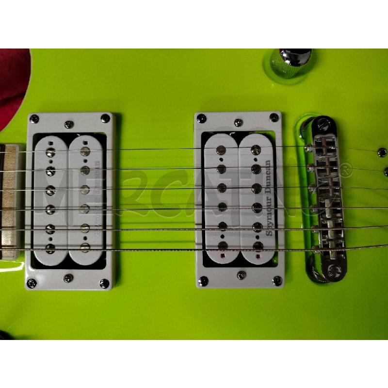 CHITARRA ELETTRICA KRAMER ASSAULT PLUS FLUORESCENT GREEN | Mercatino dell'Usato Roma cinecitta' 4