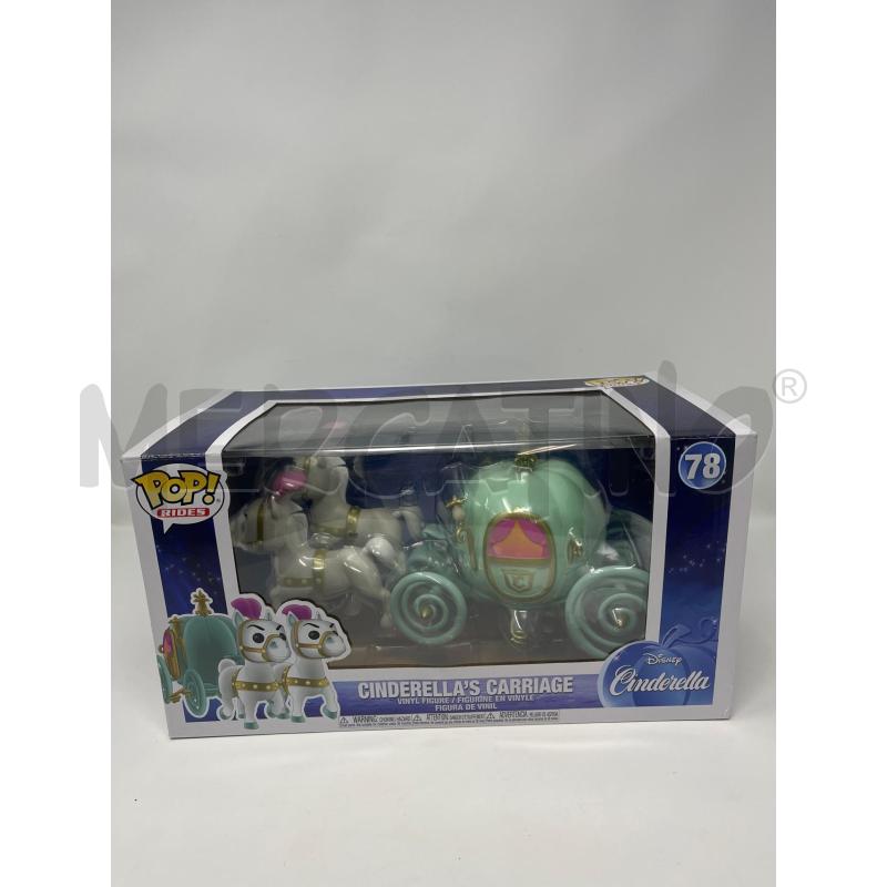 CINDARELLA'S CARRIAGE FUNKO POP 78 DISNEY RIDES | Mercatino dell'Usato Roma cinecitta' 1