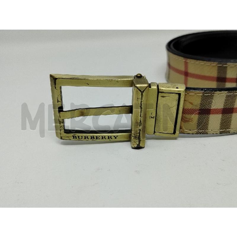 CINTURA DONNA BURBERRY REVERSIBILE CHECK/MARR | Mercatino dell'Usato Roma cinecitta' 2