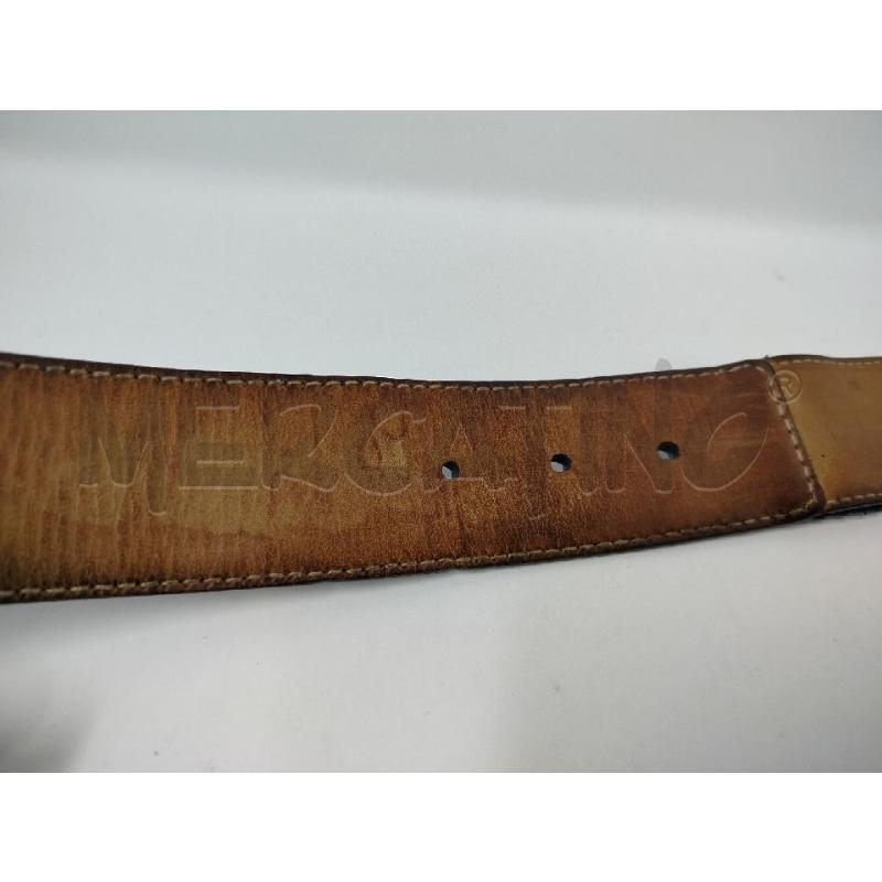 CINTURA UOMO GUCCI BLU RIGHE OCRA BIANCHE | Mercatino dell'Usato Roma cinecitta' 3