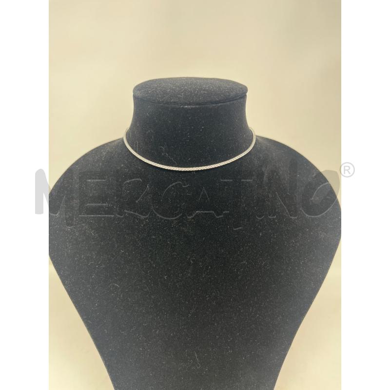 COLLANA ARG STRASS COLLO  | Mercatino dell'Usato Roma cinecitta' 1