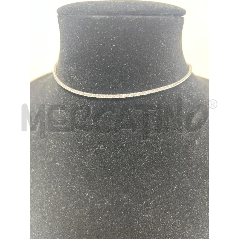 COLLANA ARG STRASS COLLO  | Mercatino dell'Usato Roma cinecitta' 2