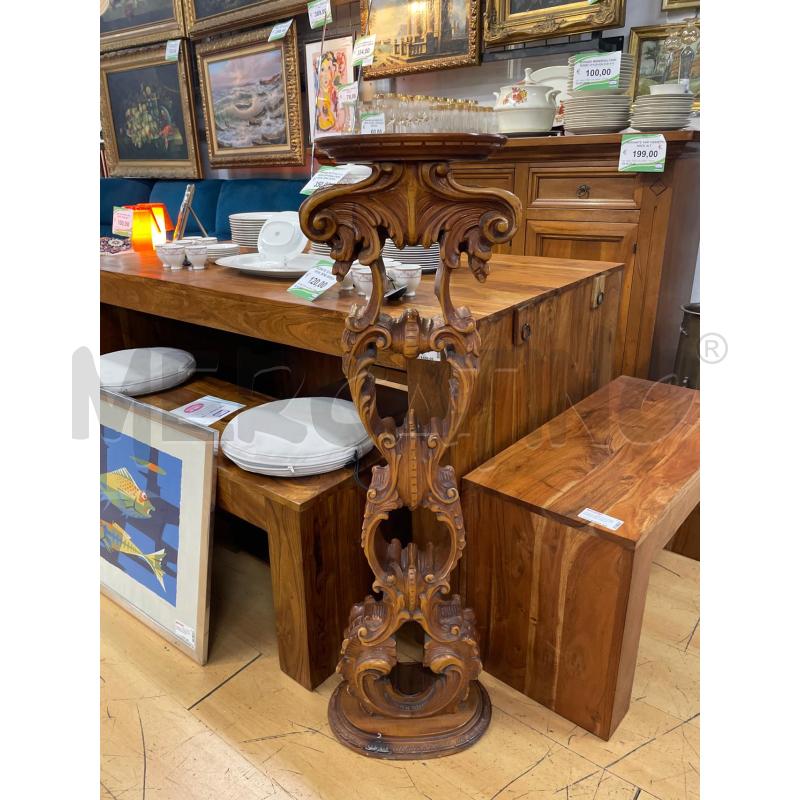 COLONNA LEGNO INTAGLIATO  | Mercatino dell'Usato Roma cinecitta' 1