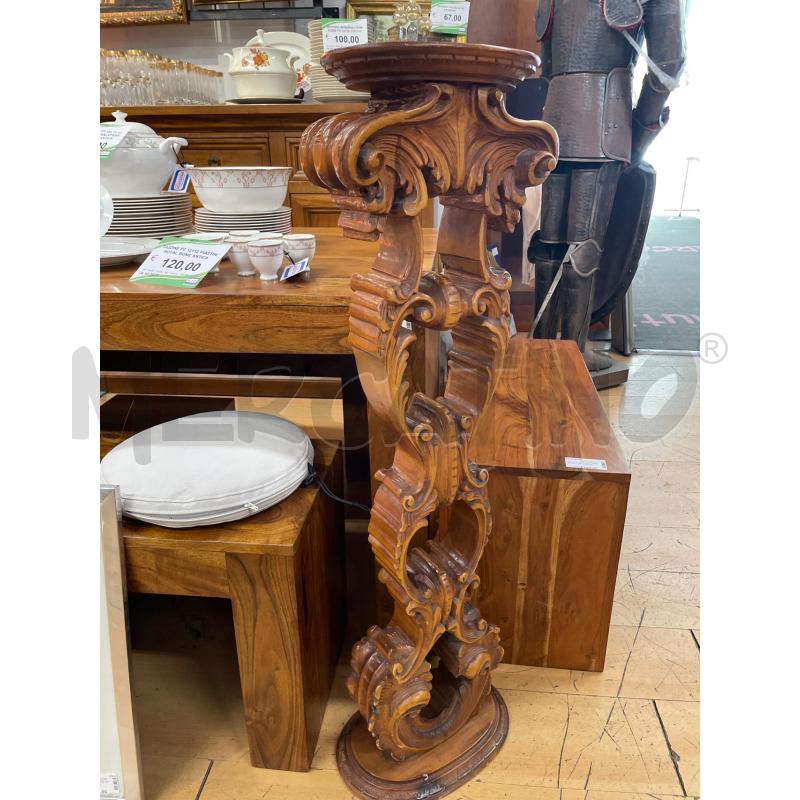 COLONNA LEGNO INTAGLIATO  | Mercatino dell'Usato Roma cinecitta' 3
