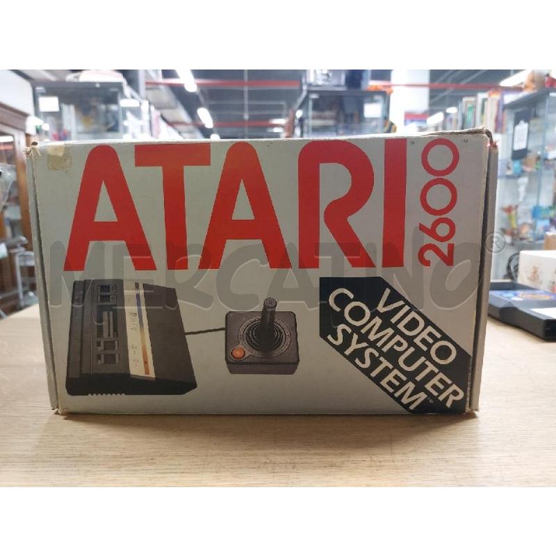 CONSOLE ATARI 2600 SCATOLATA VIDEO COMPUTER SYSTEM  | Mercatino dell'Usato Roma cinecitta' 1