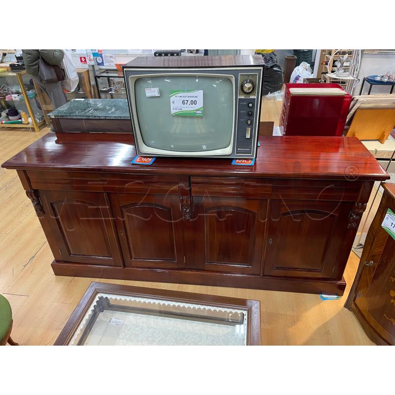 CREDENZA STILE VITTORIANO 4C MOGANO | Mercatino dell'Usato Roma cinecitta' 1
