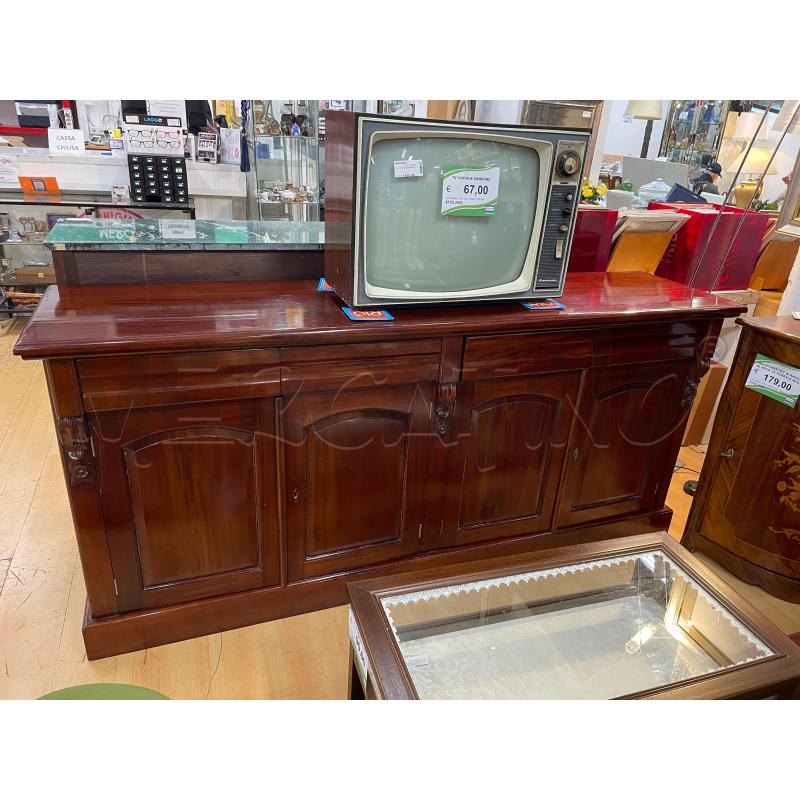 CREDENZA STILE VITTORIANO 4C MOGANO | Mercatino dell'Usato Roma cinecitta' 2