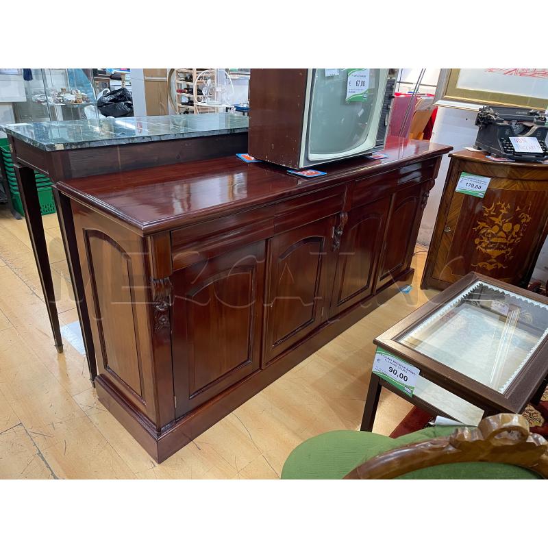 CREDENZA STILE VITTORIANO 4C MOGANO | Mercatino dell'Usato Roma cinecitta' 3