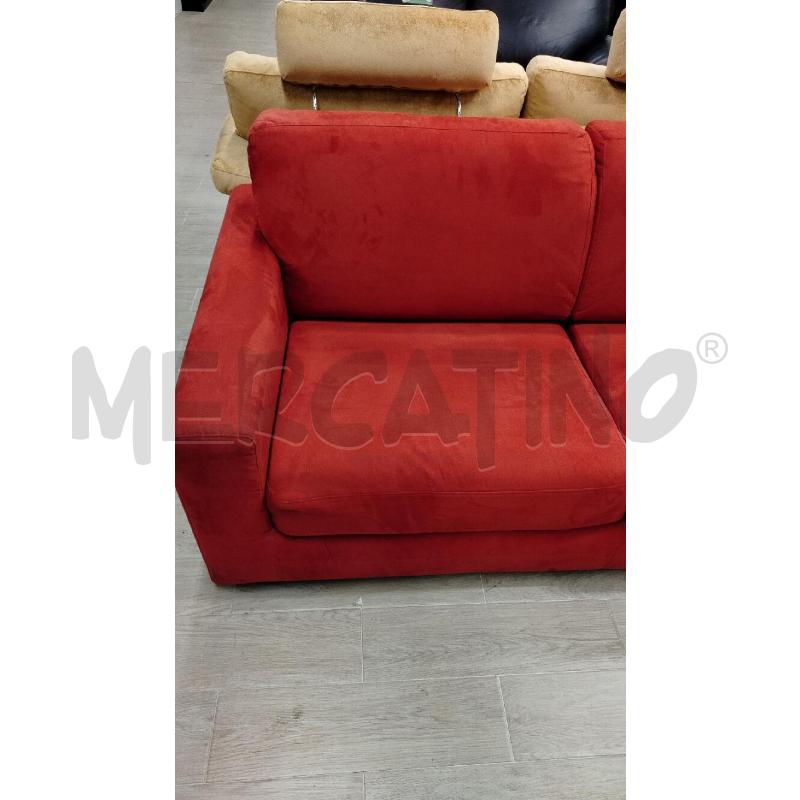 DIVANO LETTO ROSSO  | Mercatino dell'Usato Roma cinecitta' 2