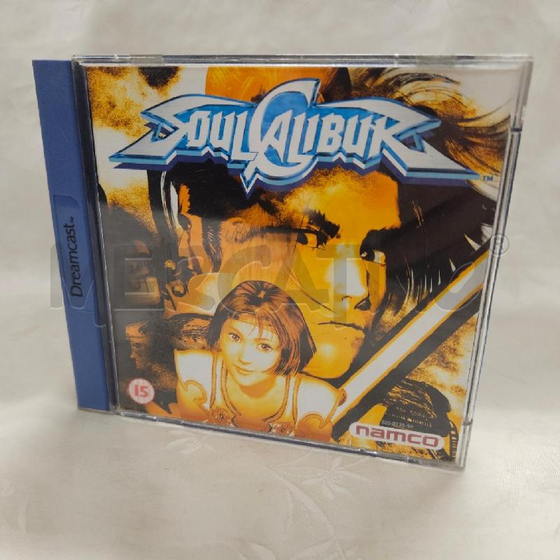DREAMCAST SOUL CALIBUR 1 SEGA DREAMCAST PAL COMPLETO | Mercatino dell'Usato Roma cinecitta' 1