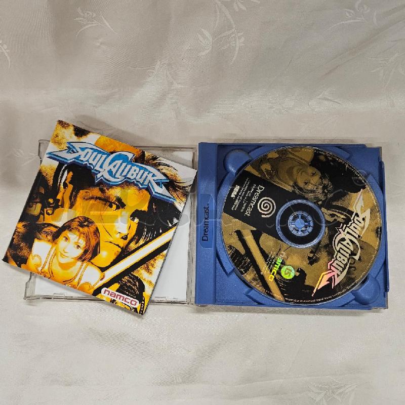 DREAMCAST SOUL CALIBUR 1 SEGA DREAMCAST PAL COMPLETO | Mercatino dell'Usato Roma cinecitta' 2