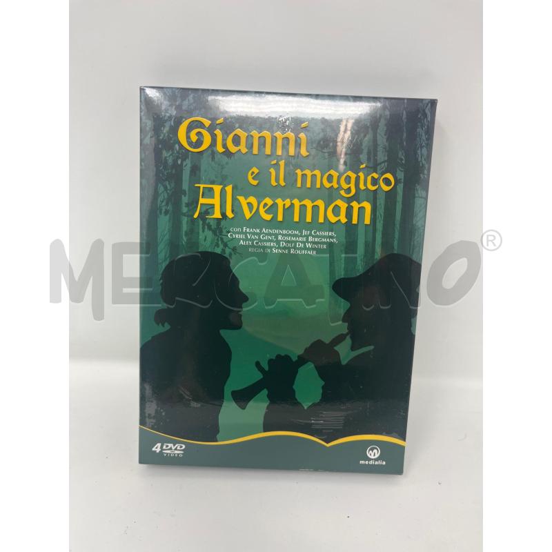 DVD BOX GIANNI E IL MAGICO ALVERMAN | Mercatino dell'Usato Roma cinecitta' 1
