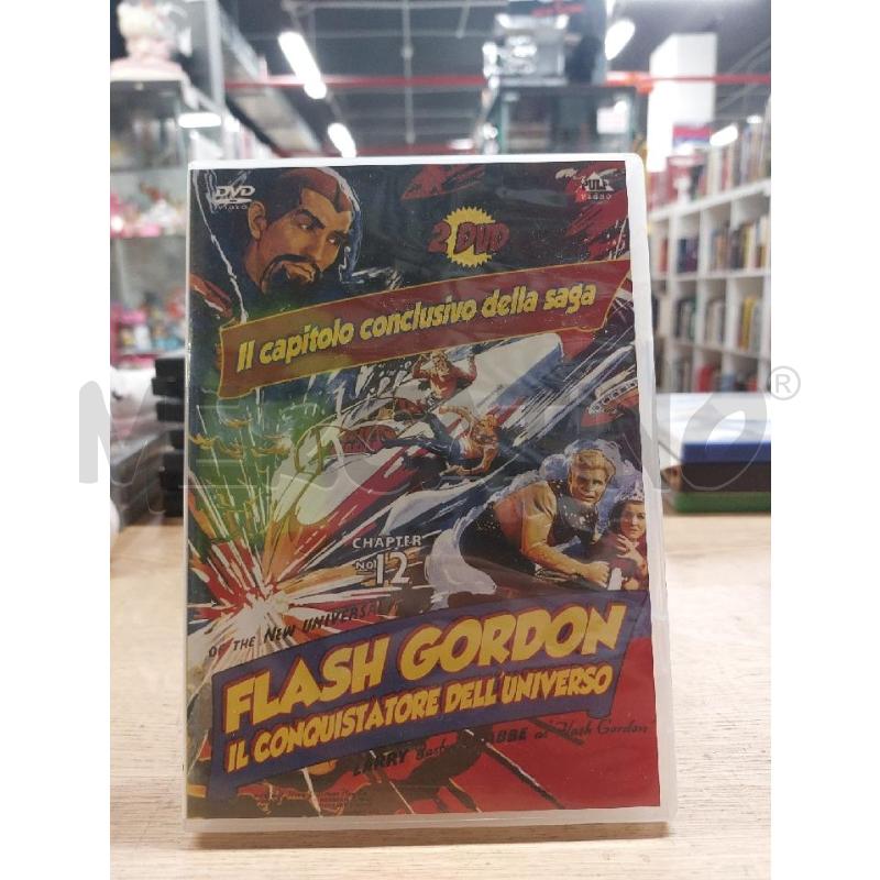 DVD FLASH GORDON IL CONQUISTATORE DELL'UNIVERSO CAPITOLO CONCLUSIVO | Mercatino dell'Usato Roma cinecitta' 1
