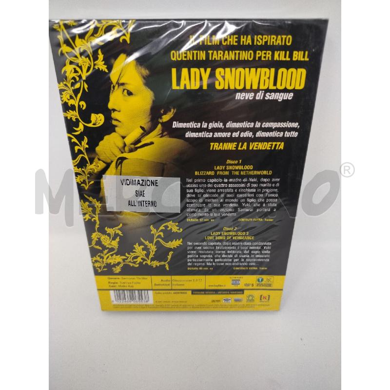 DVD SIGILLATO LADY SNOWBLOOD | Mercatino dell'Usato Roma cinecitta' 2