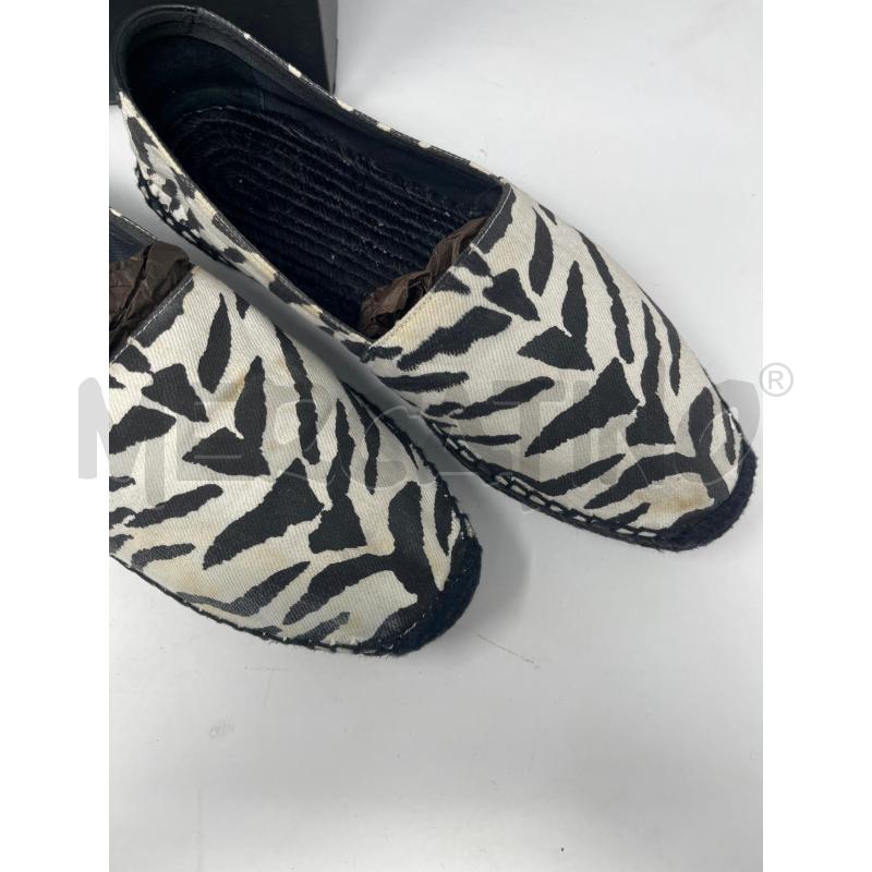 ESPADRILLAS DONNA YVES SAINT LAURENT ZEBRATE TELA | Mercatino dell'Usato Roma cinecitta' 2