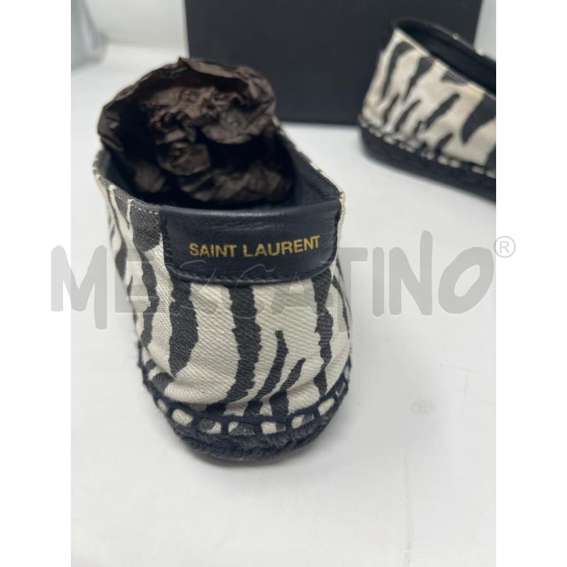ESPADRILLAS DONNA YVES SAINT LAURENT ZEBRATE TELA | Mercatino dell'Usato Roma cinecitta' 3