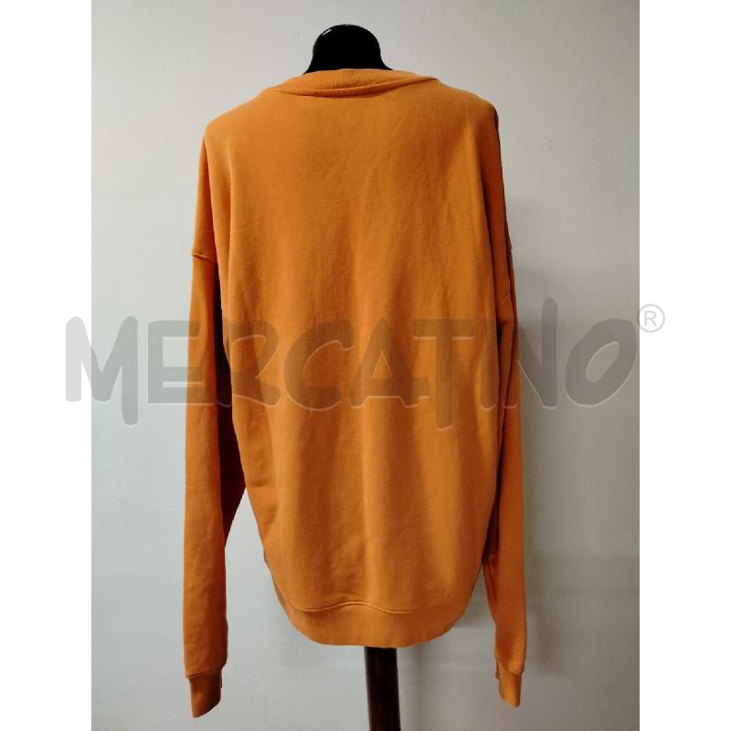 FELPA UOMO MOSCHINO COUTURE! ARANCIONE  | Mercatino dell'Usato Roma cinecitta' 2
