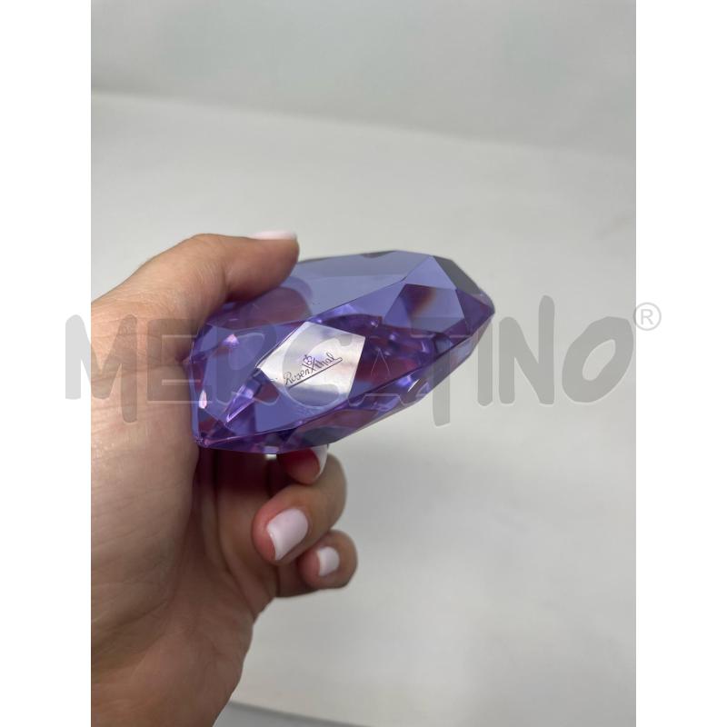 FERMA CARTE CUORE ROSENTHAL VIOLA | Mercatino dell'Usato Roma cinecitta' 3