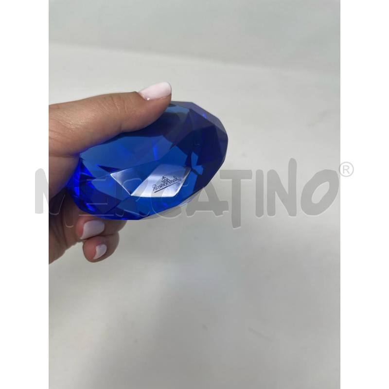 FERMA CARTE DIAMANTE ROSENTHAL BLU  | Mercatino dell'Usato Roma cinecitta' 3
