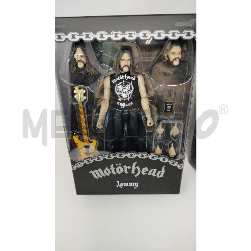 FIGURE SCATOLATA LEMMY MOTORHEAD SUPER7 | Mercatino dell'Usato Roma cinecitta' 2