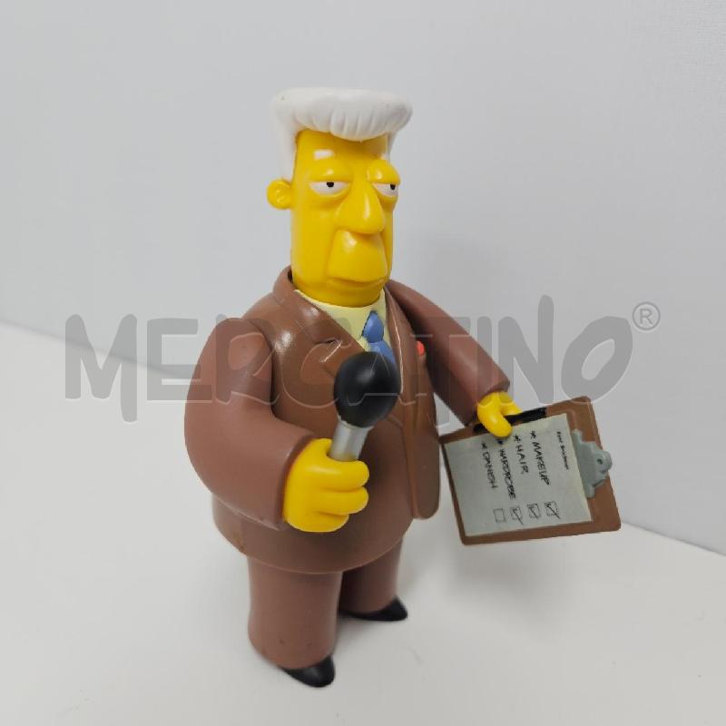 FIGURE THE  SIMPSON  2001 PLAYMATES TOYS KEN BROCKMAN | Mercatino dell'Usato Roma cinecitta' 2