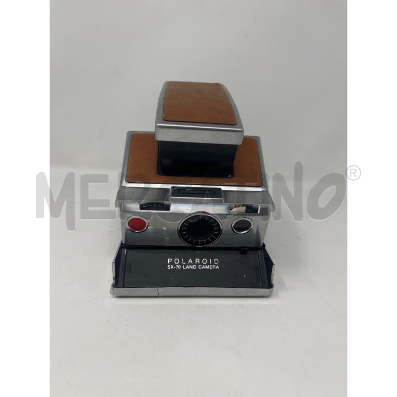 FOTOCAMERA POLAROID SX70 PELLE MARRONE | Mercatino dell'Usato Roma cinecitta' 1