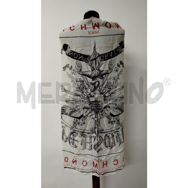 FOULARD RICHMOND BEIGE STAMPA NERA | Mercatino dell'Usato Roma cinecitta' 3