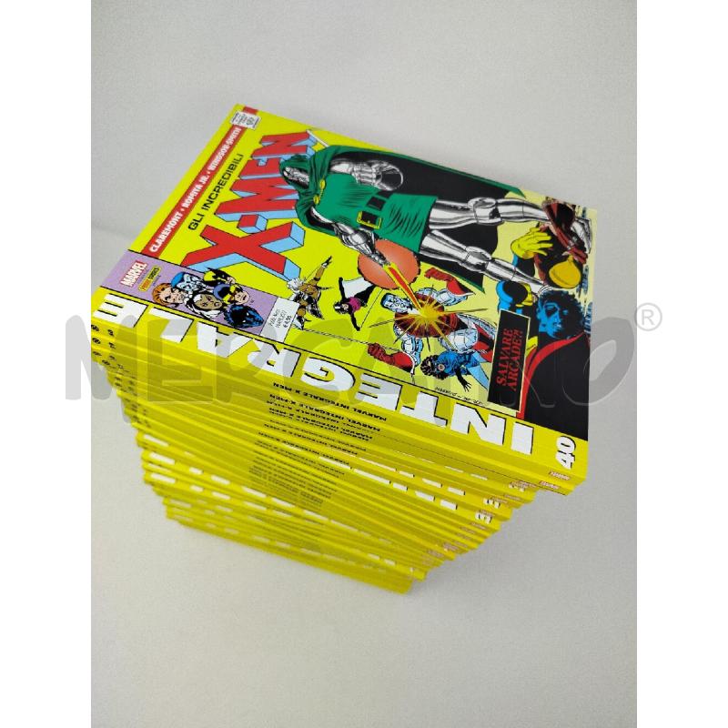FUMETTO INCREDIBILI X-MEN INTEGRALE PANINI SEQUENZA 1-40 | Mercatino dell'Usato Roma cinecitta' 2