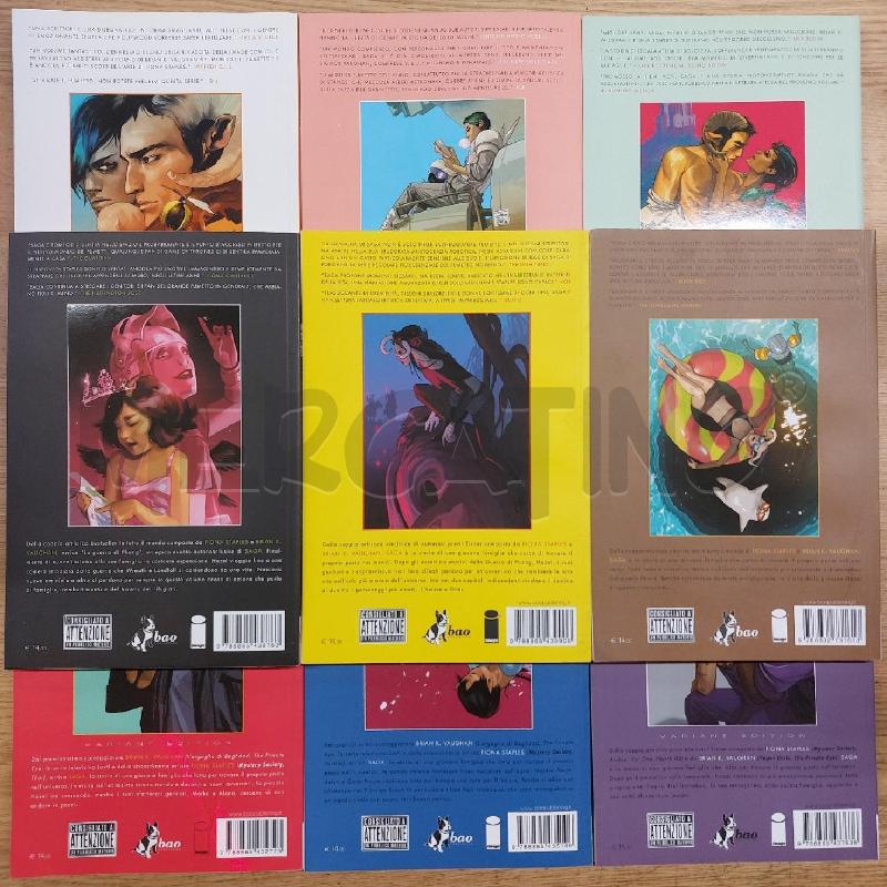 FUMETTO SAGA SEQUENZA 1-9 | Mercatino dell'Usato Roma cinecitta' 3