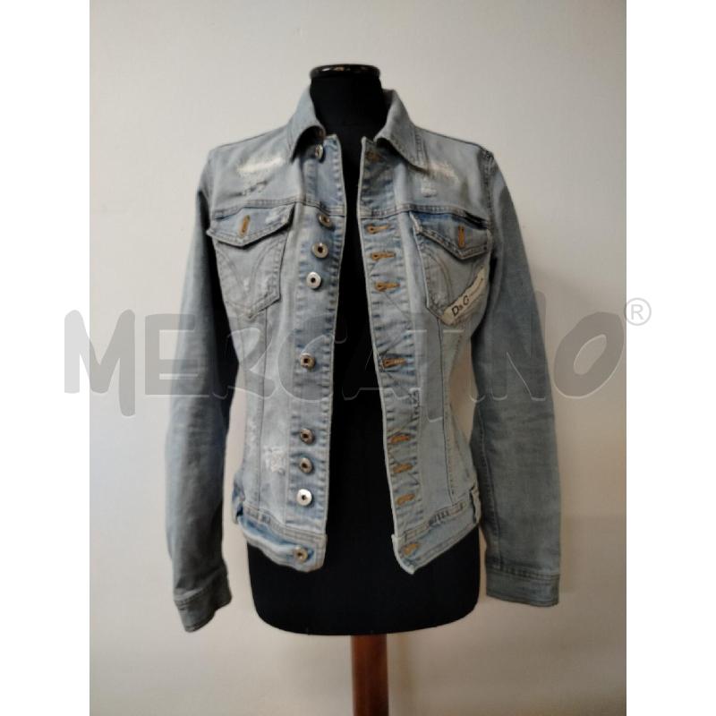 GIACCA DONNA D&G JEANS LAV CHIARO  | Mercatino dell'Usato Roma cinecitta' 1