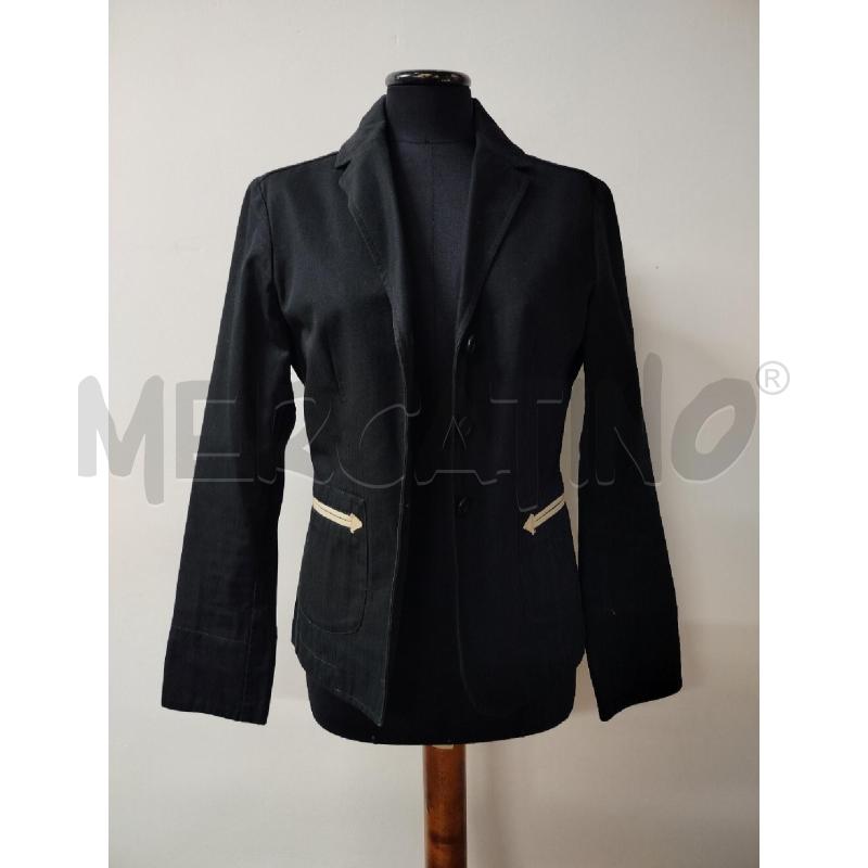 GIACCA DONNA FAY NERA FILETTI BEIGE | Mercatino dell'Usato Roma cinecitta' 1