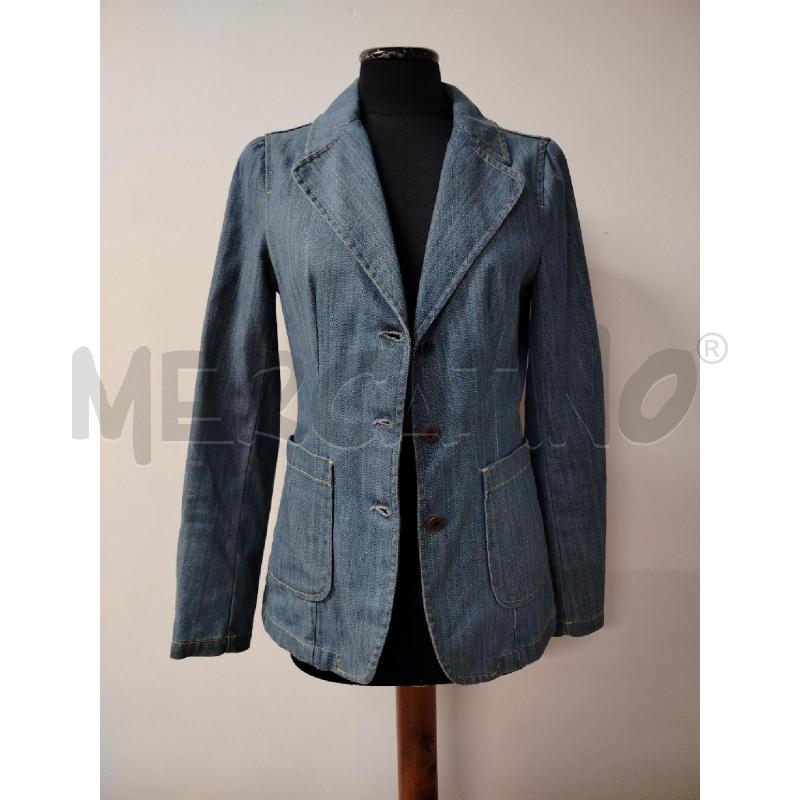 GIACCA DONNA JEANS MIU MIU TRE BOTTONI  | Mercatino dell'Usato Roma cinecitta' 1