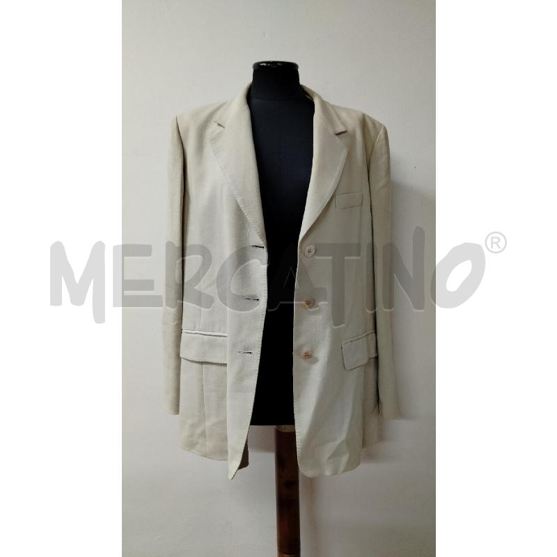 GIACCA DONNA MAXMARA BEIGE LINO | Mercatino dell'Usato Roma cinecitta' 1