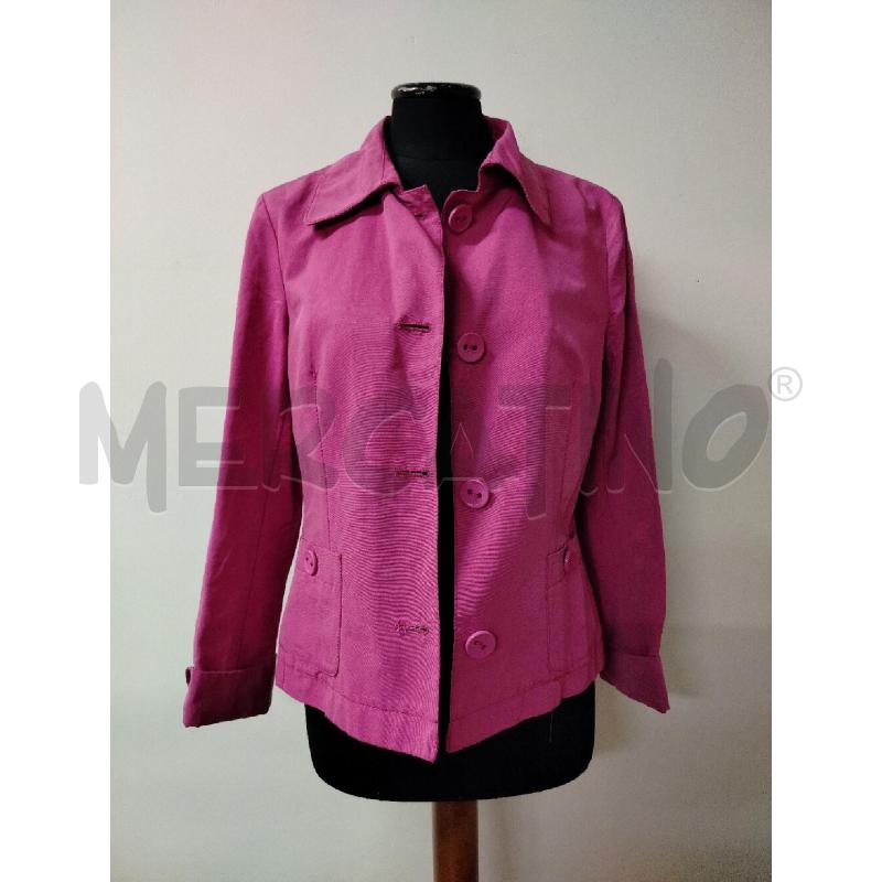GIACCA DONNA MAXMARA FUCSIA LUCIDA | Mercatino dell'Usato Roma cinecitta' 1