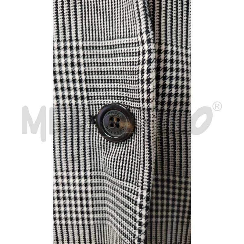 GIACCA DONNA MAX MARA PRINCIPE DI GALLES BIANC NER  | Mercatino dell'Usato Roma cinecitta' 3